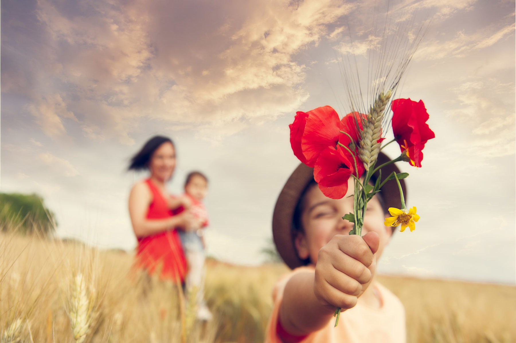 Foto di famiglia servizio fotografico bambini roma